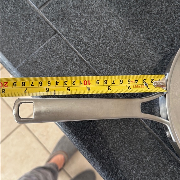 Calphalon Stainless Steel Frying Pan with Glass Lid 10.5” diameter - Picture 7 of 10